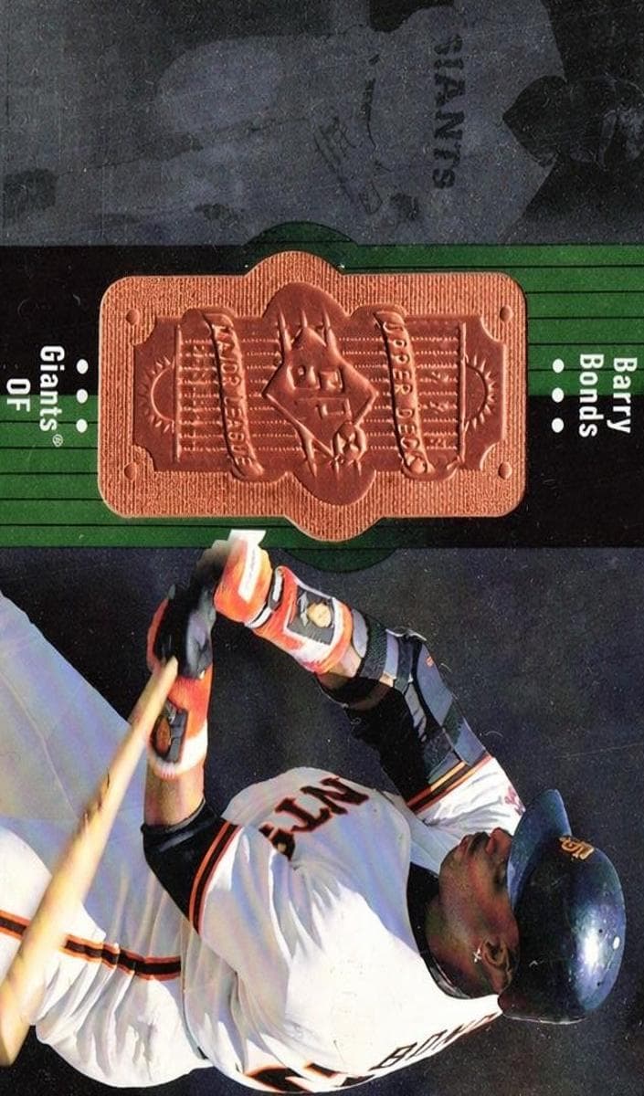 Barry Bonds 1998 unknown SPx Finite