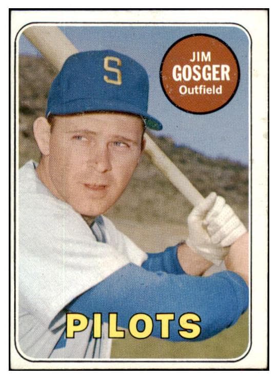 Jim Gosger 1969 topps Topps