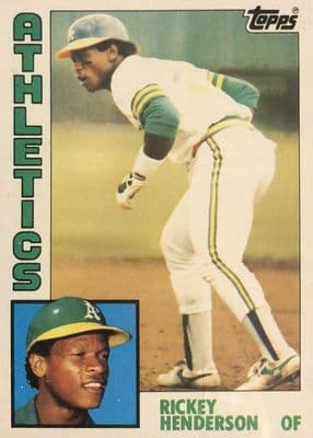 Rickey Henderson 1984 topps