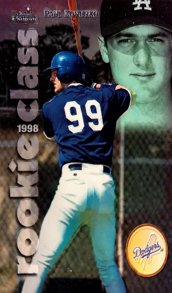 Paul Konerko 1998 topps Topps Chrome
