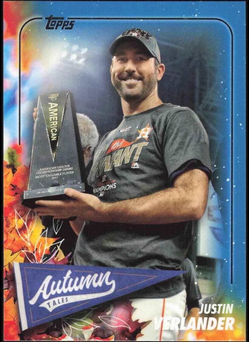 Justin Verlander 2024 topps Topps Update