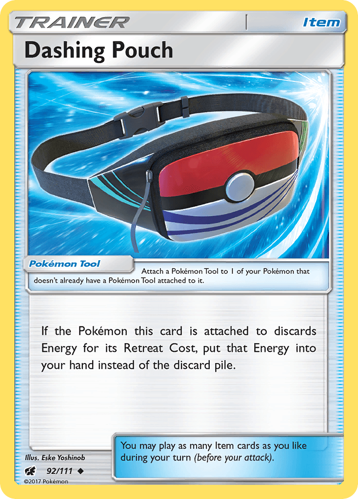Dashing Pouch 2017 Pokemon Crimson Invasion
