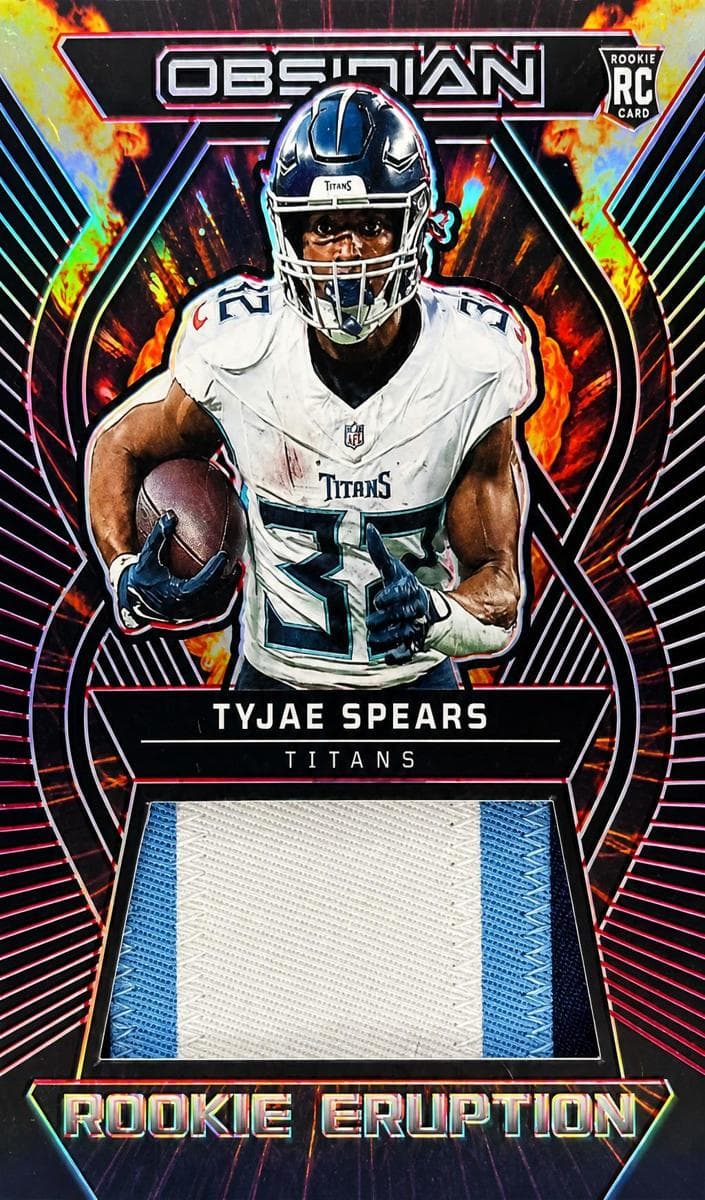 Tyjae Spears 2023 panini Obsidian