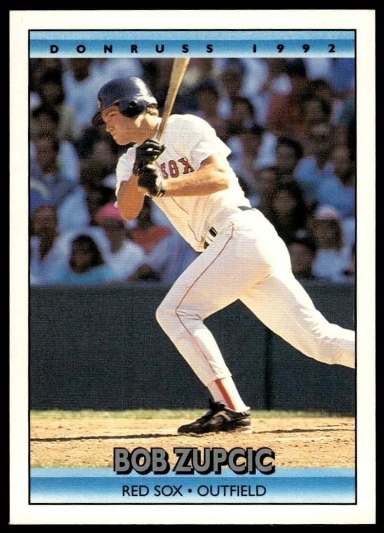 Bob Zupcic 1992 panini Donruss