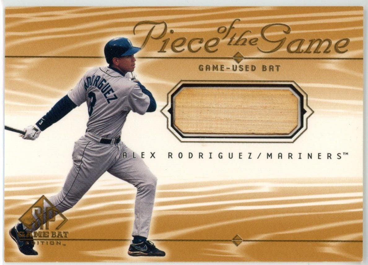 Alex Rodriguez 2001 unknown SP Game Bat Edition