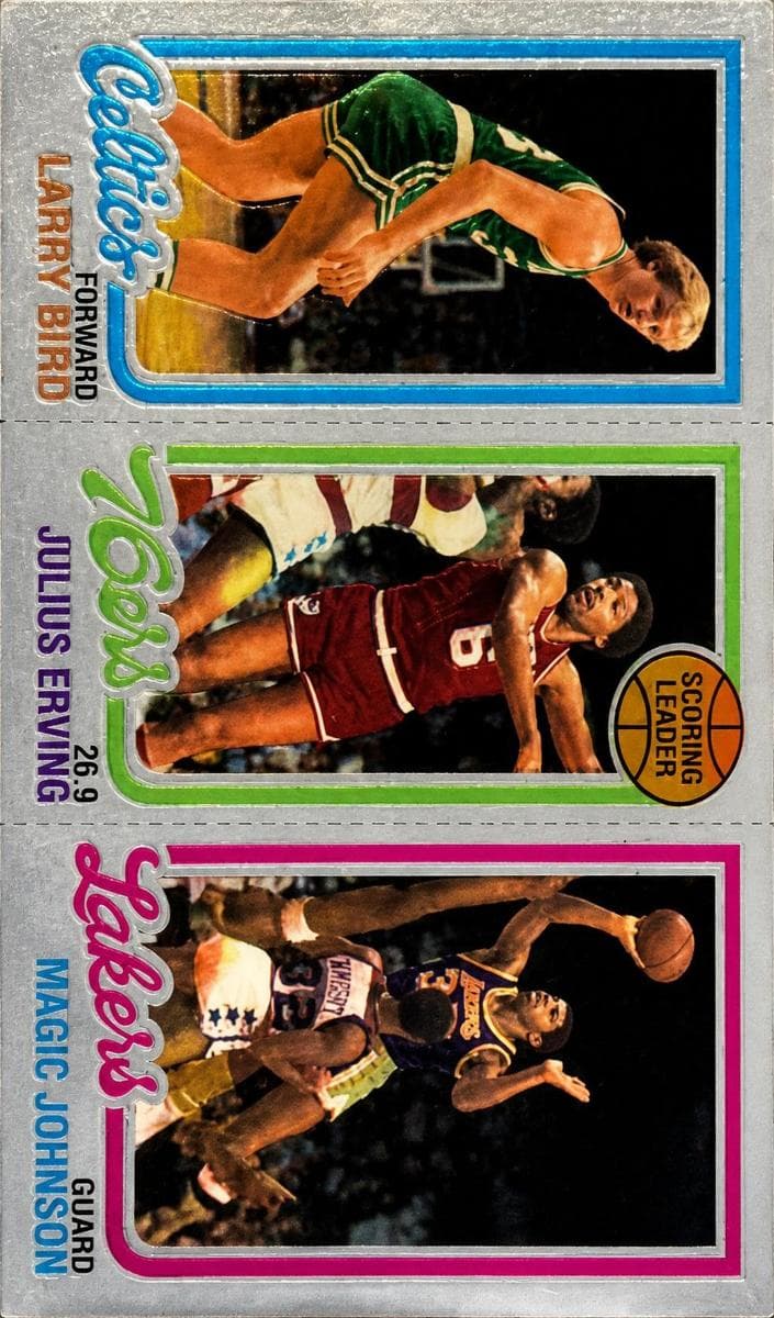 Larry Bird / Julius Erving / Magic Johnson #8
