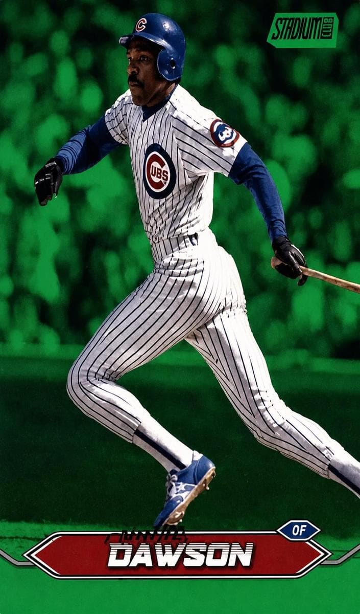 Andre Dawson 2024 topps Stadium Club
