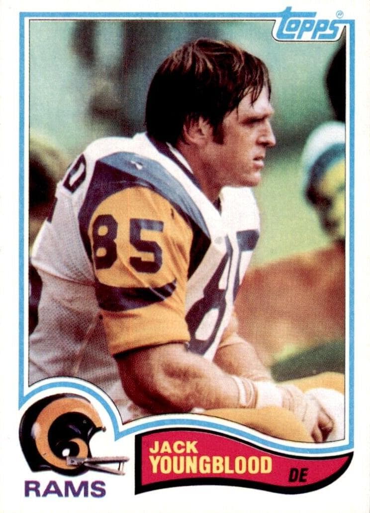 Jack Youngblood 1982 topps Topps