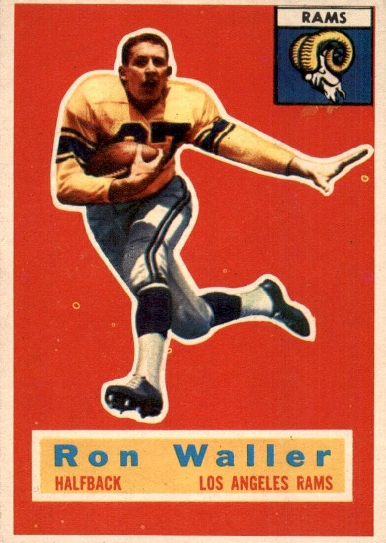 Ron Waller 1956 topps Topps