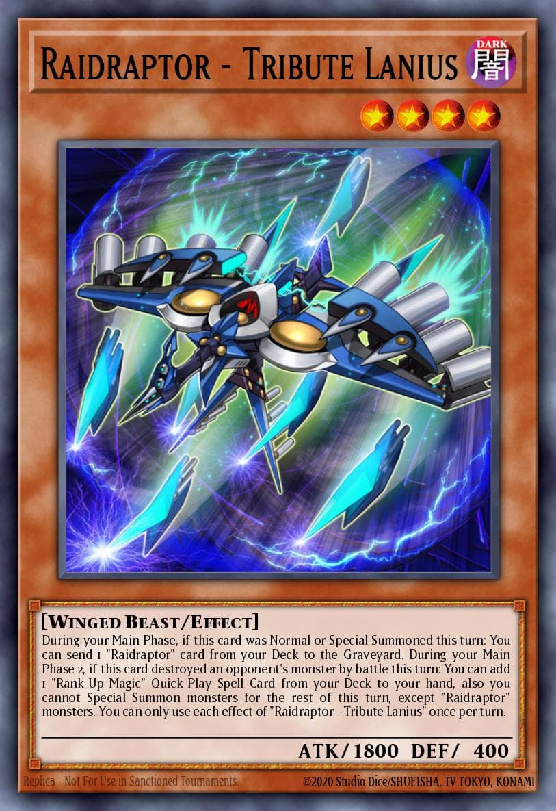Raidraptor - Tribute Lanius #OP24-EN018