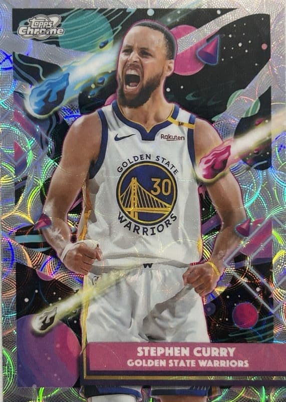 Stephen Curry 2025 topps Topps Cosmic Chrome