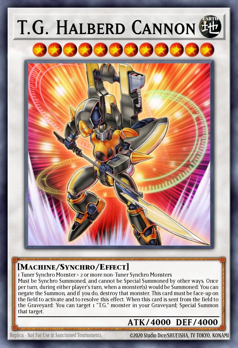 T.G. Halberd Cannon 2011 Yu-Gi-Oh! Extreme Victory