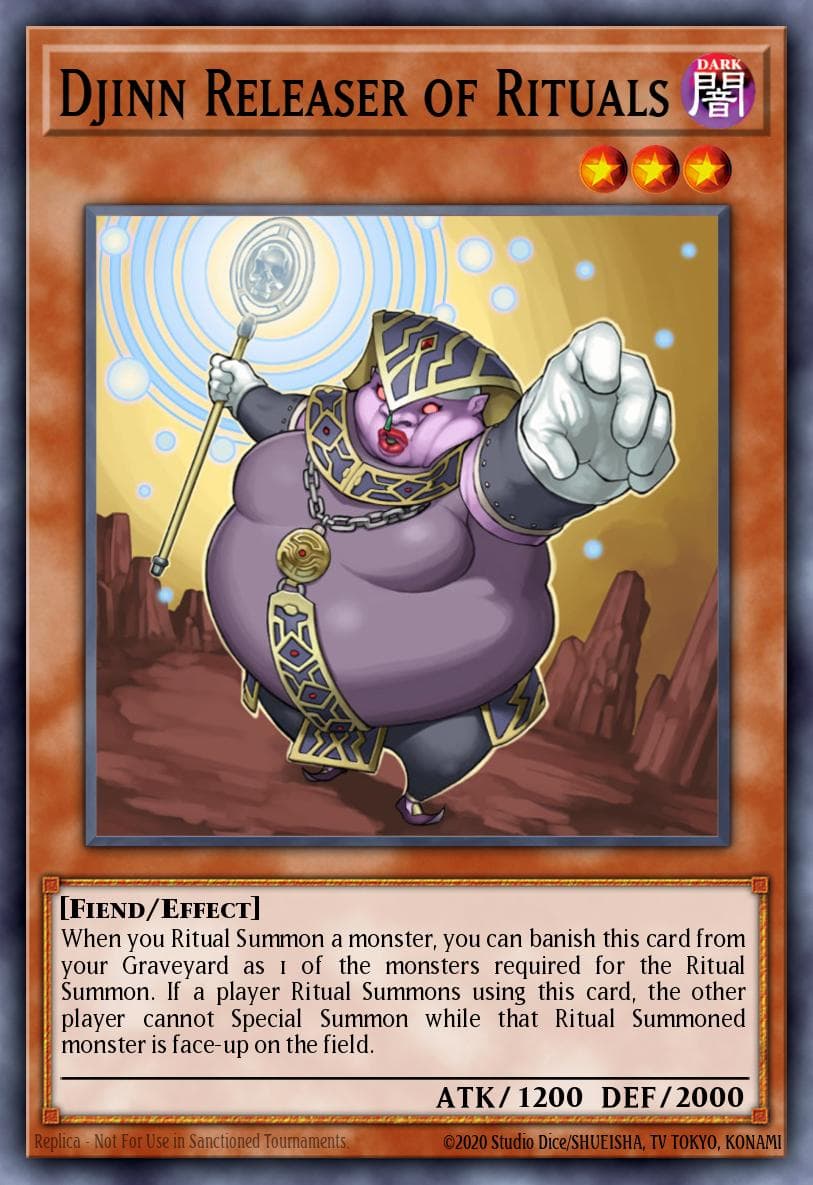 Djinn Releaser of Rituals #SOVR-EN037