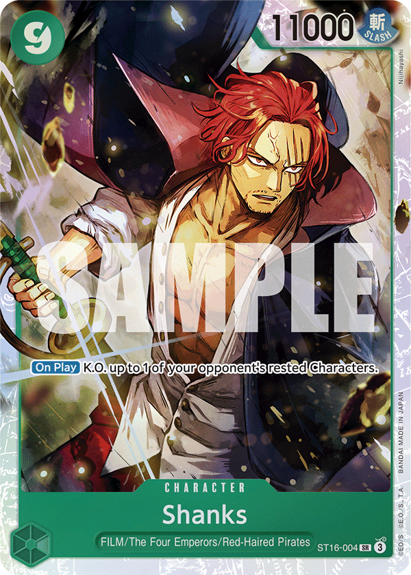 Shanks 2024 One Piece Japanese Starter Deck 16: Uta