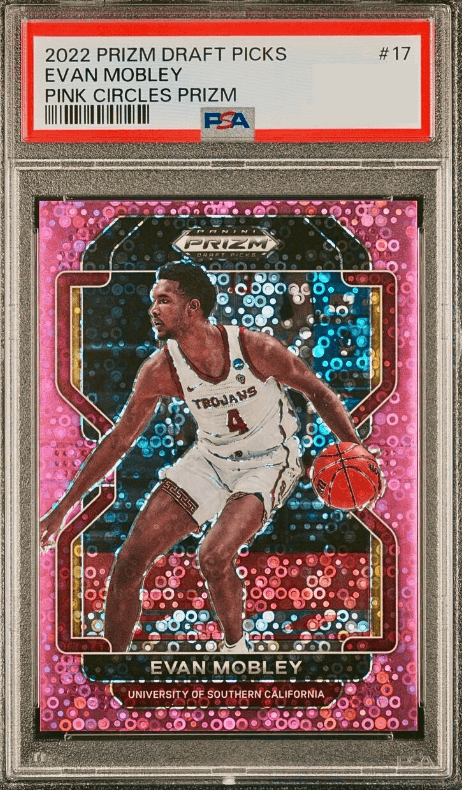 Evan Mobley 2022 panini Panini Prizm Draft Picks