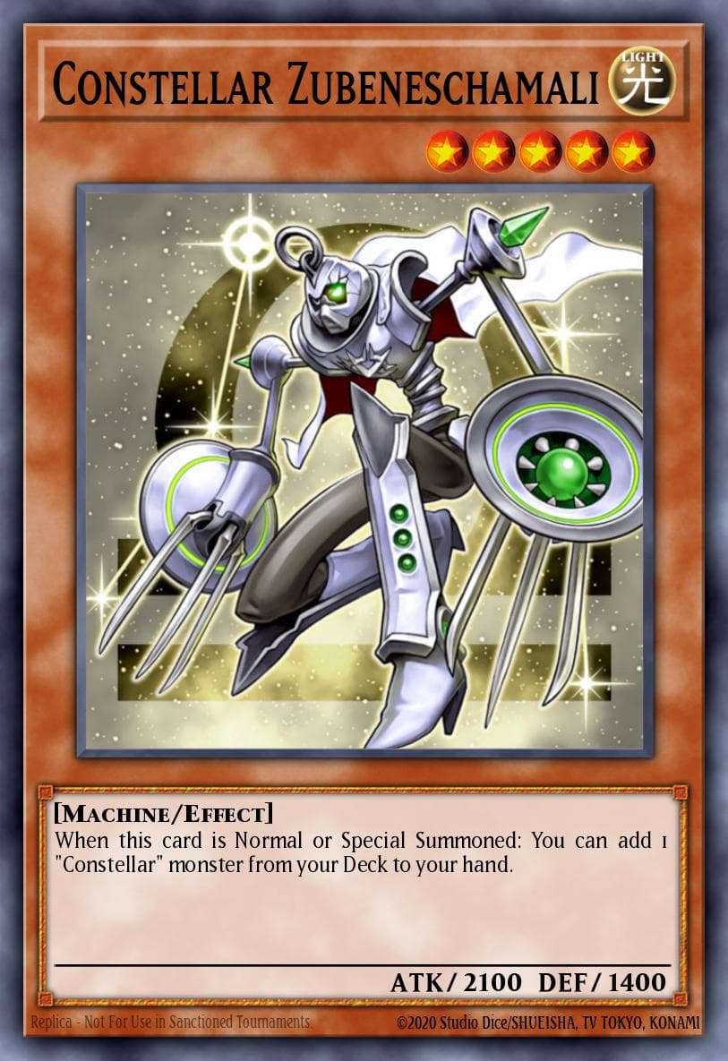 Constellar Zubeneschamali 2012 Yu-Gi-Oh! Duel Terminal 7