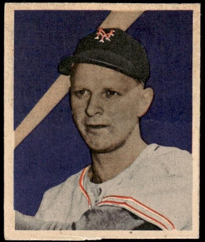 Carroll "Whitey" Lockman 1949 bowman Bowman