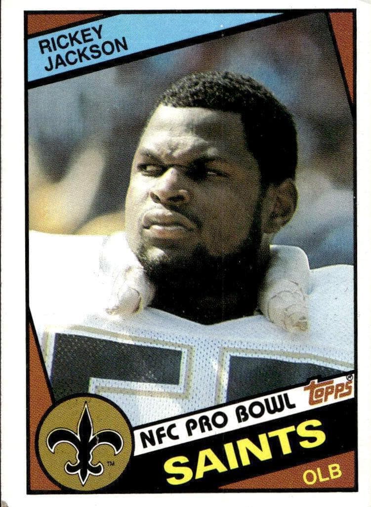 Rickey Jackson trading card