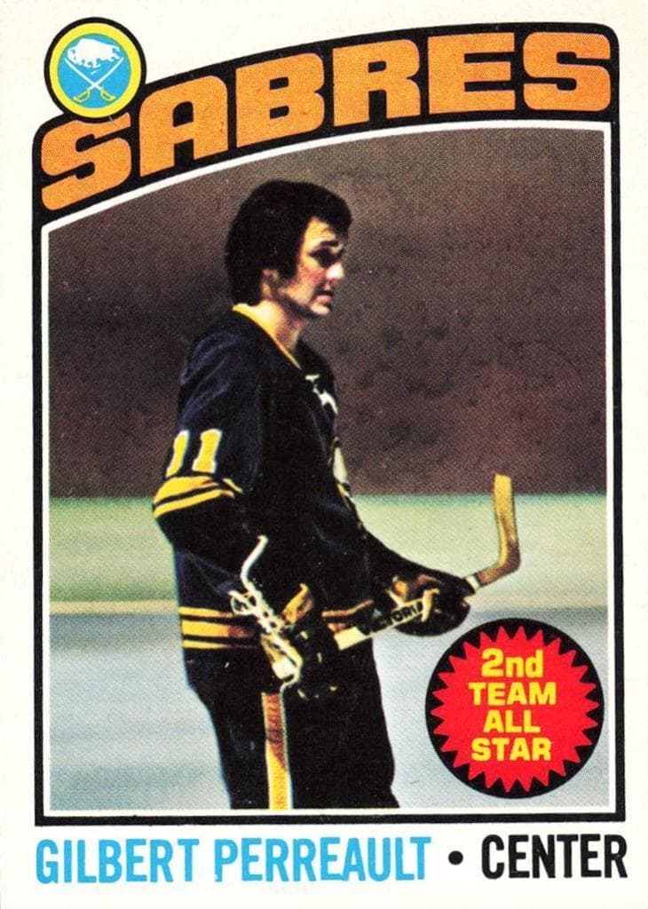 Gilbert Perreault 1976 topps O-Pee-Chee