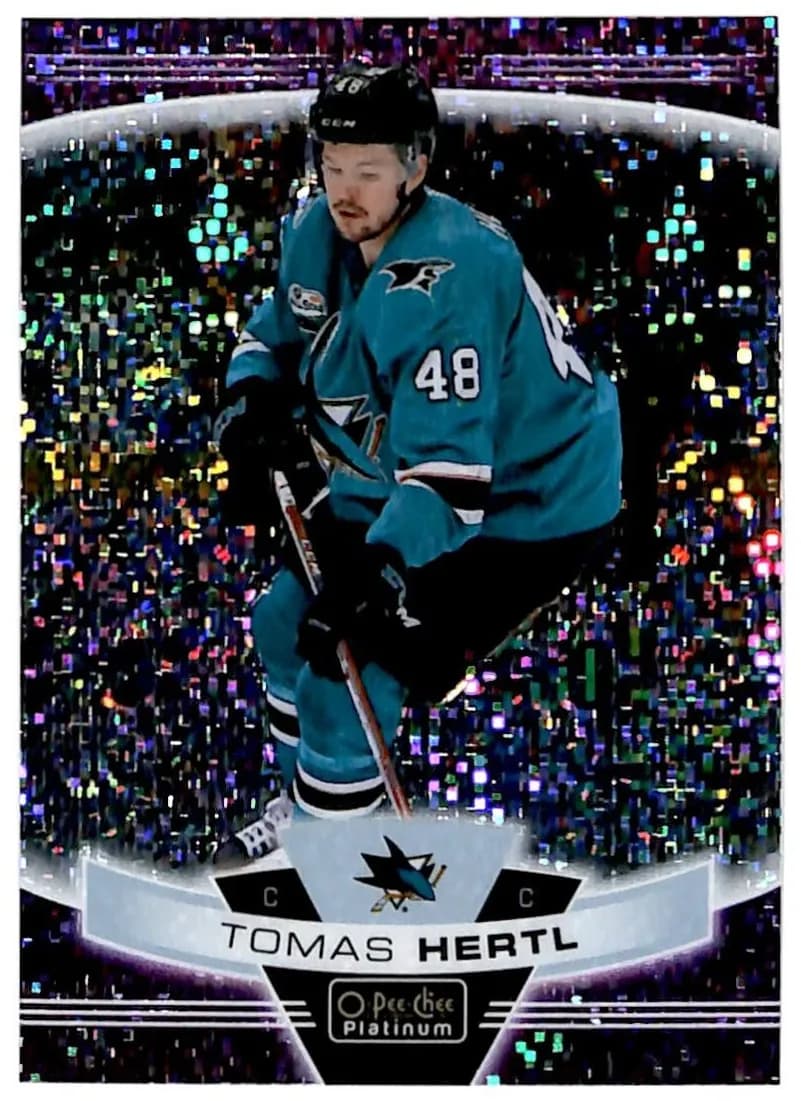 Tomas Hertl 2019 topps O-Pee-Chee Platinum