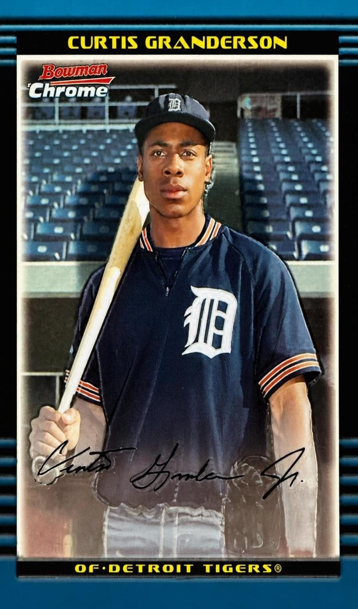 Curtis Granderson 2002 bowman Bowman Draft Picks & Prospects