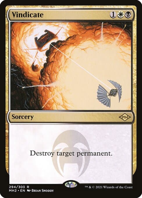 Vindicate 2016 Magic: The Gathering Eternal Masters