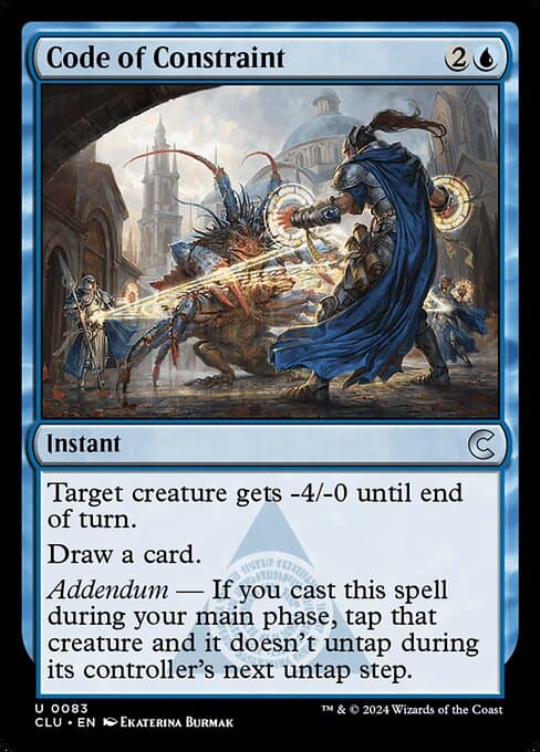 Code of Constraint 2019 Magic: The Gathering Ravnica Allegiance