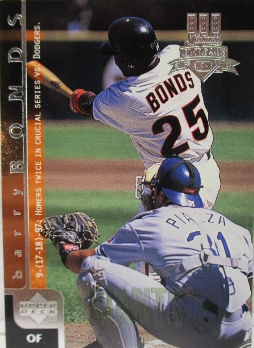 Barry Bonds 1998 upper-deck Upper Deck