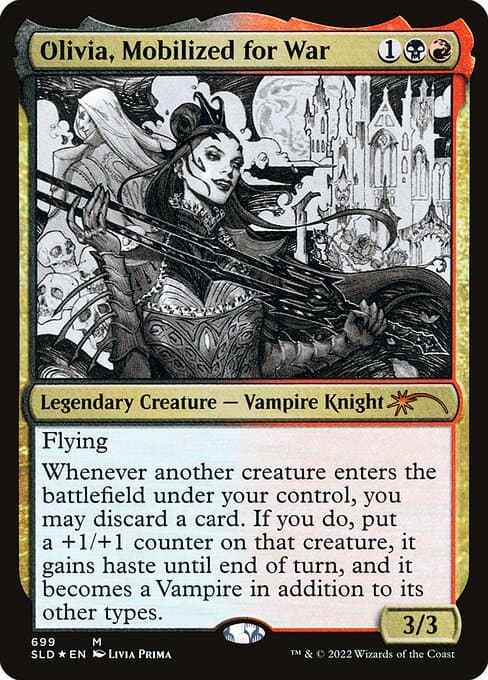 Olivia, Mobilized for War 2019 Magic: The Gathering Secret Lair Drop