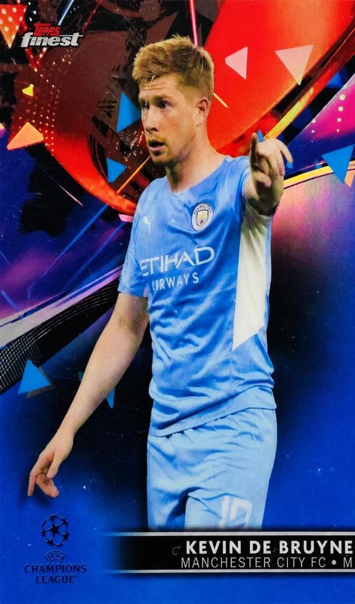 Kevin De Bruyne 2021 topps