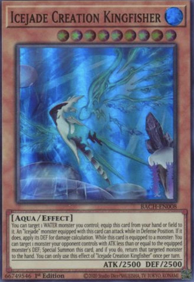 Icejade Creation Kingfisher #BACH-EN008