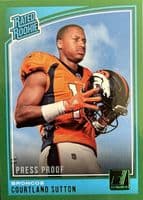 Courtland Sutton 2018 panini Panini Plates & Patches