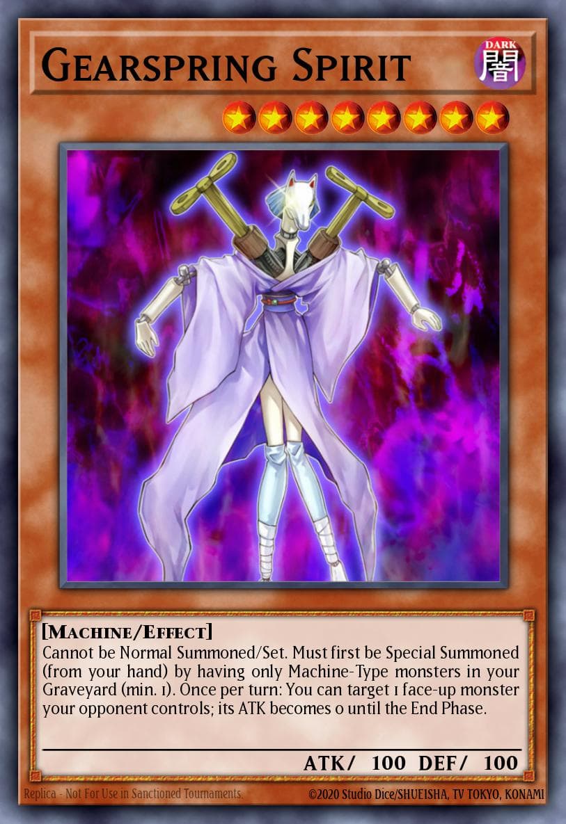 Gearspring Spirit 2012 Yu-Gi-Oh! Duel Terminal 7