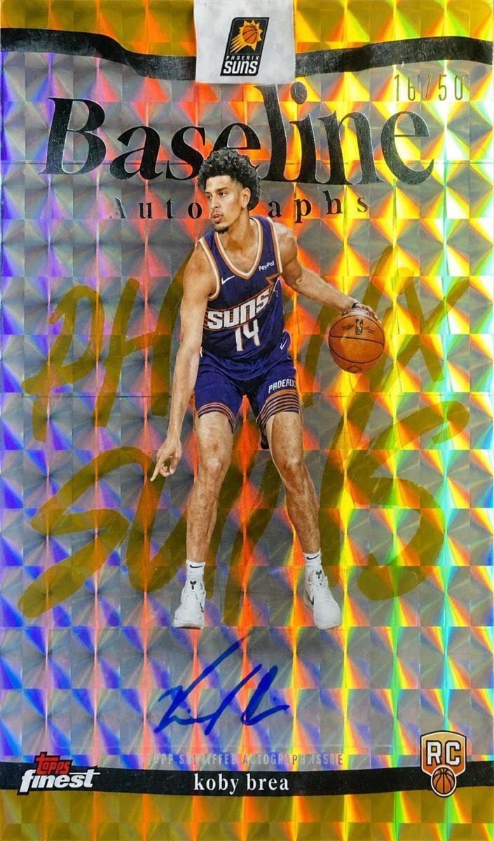 Koby Brea 2025 topps Topps Finest