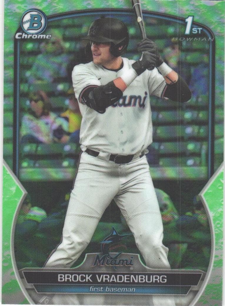 Brock Vradenburg 2023 bowman Bowman Draft