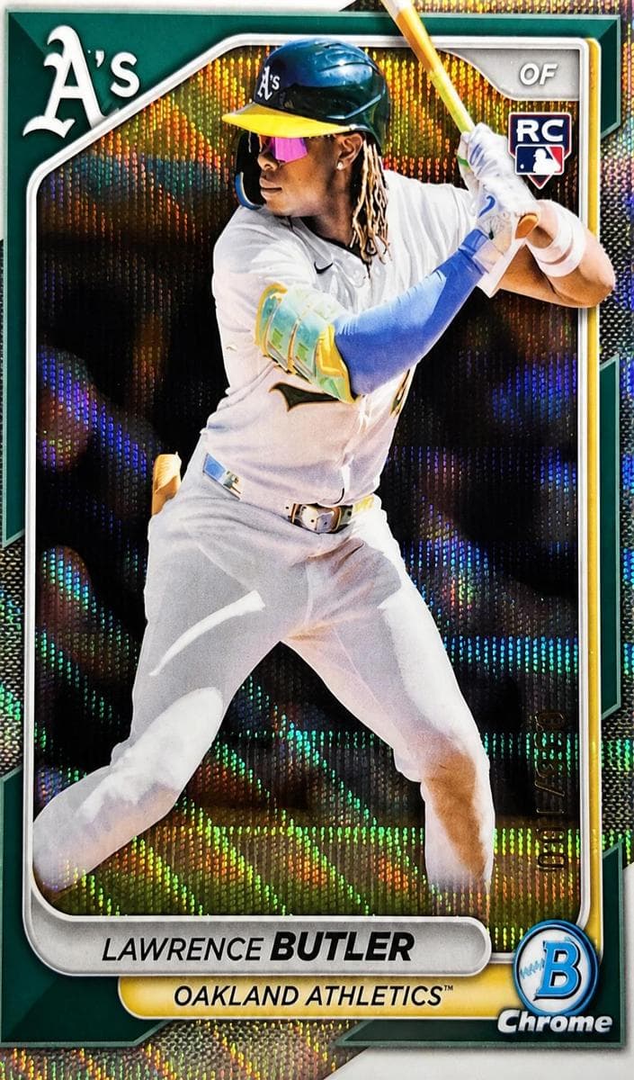 Lawrence Butler 2024 bowman Bowman Chrome