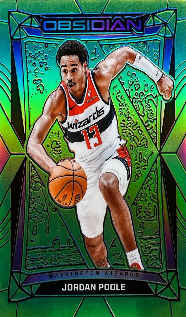 Jordan Poole 2023 panini Panini Obsidian