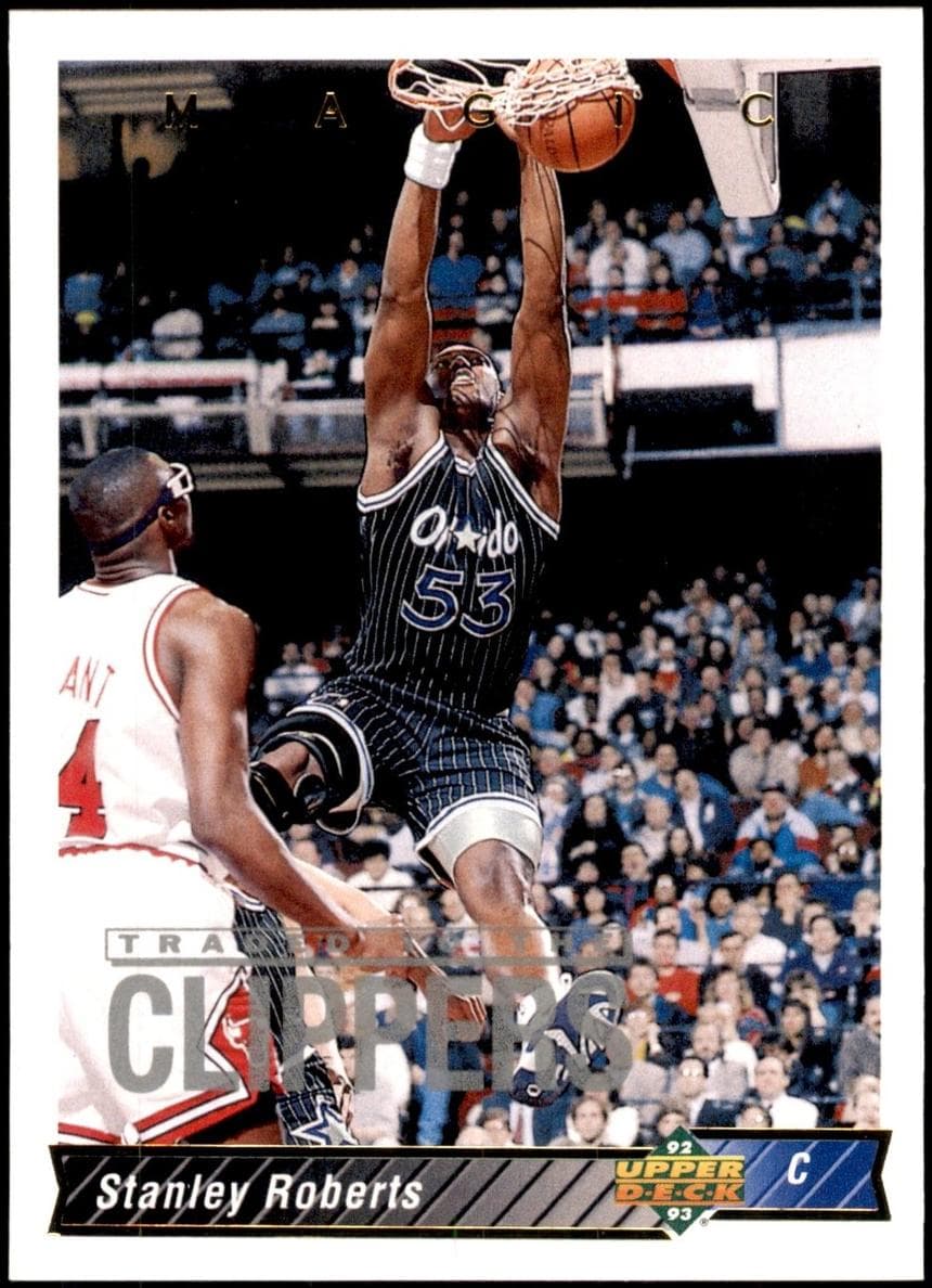 Stanley Roberts 1992 upper-deck Upper Deck