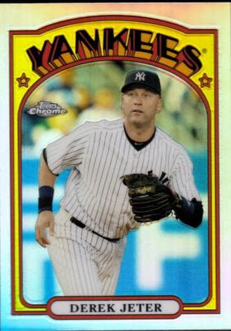 Derek Jeter 2013 topps Topps Chrome