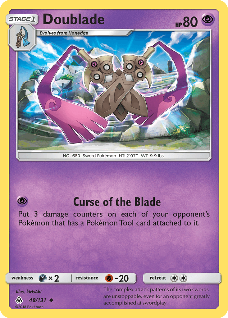 Doublade 2018 Pokemon