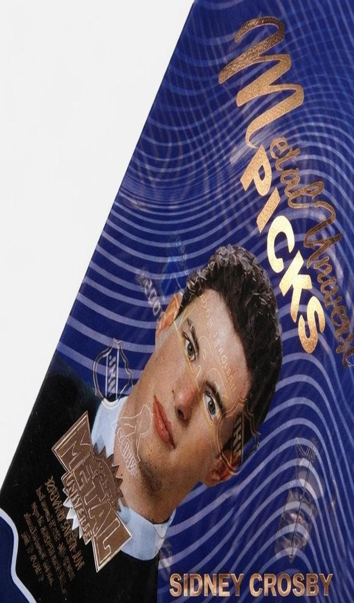 Sidney Crosby 2021 fleer SkyBox Metal Universe