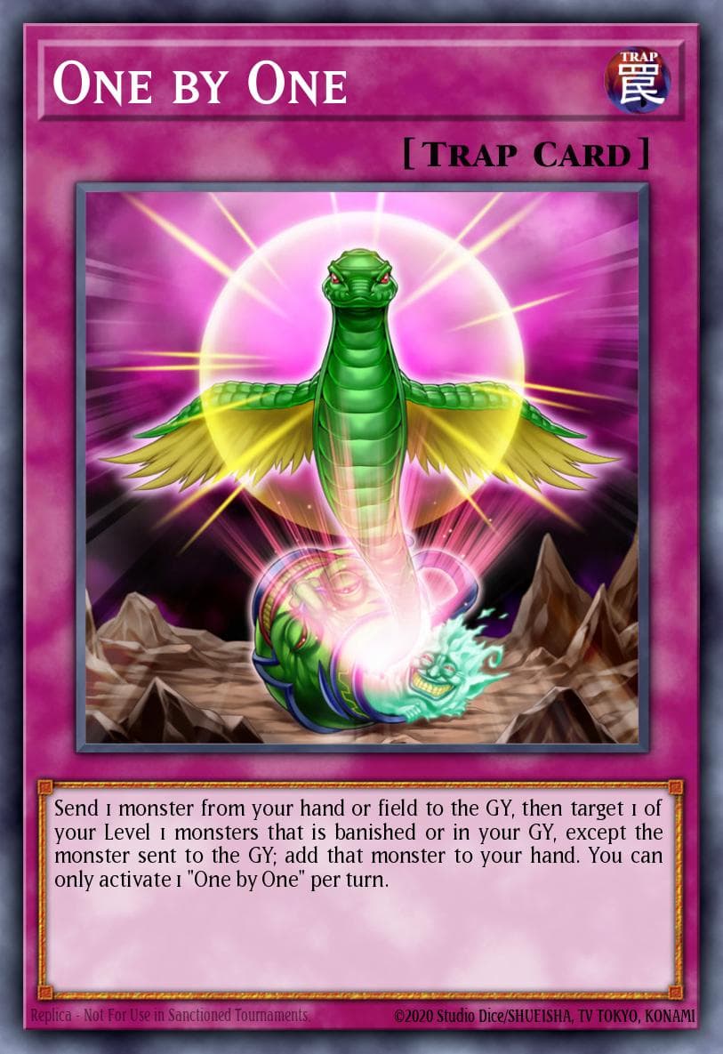 One by One 2021 Yu-Gi-Oh! Lightning Overdrive 1st Edition