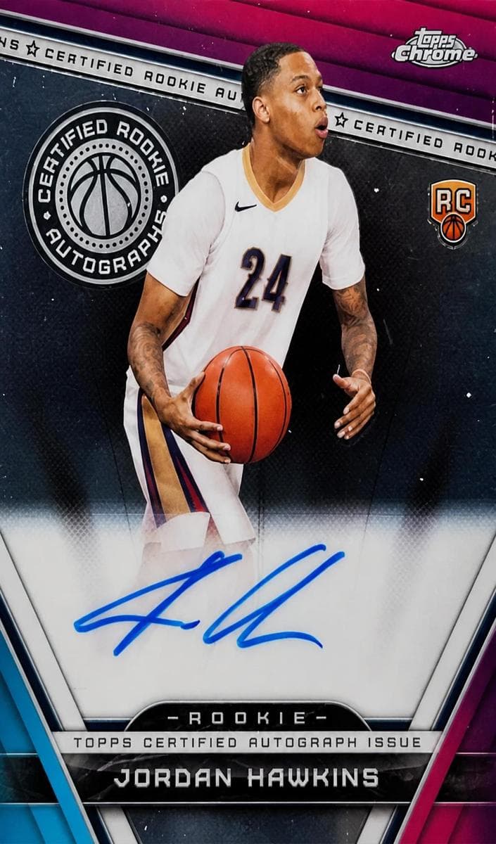 Jordan Hawkins 2023 topps Topps Chrome