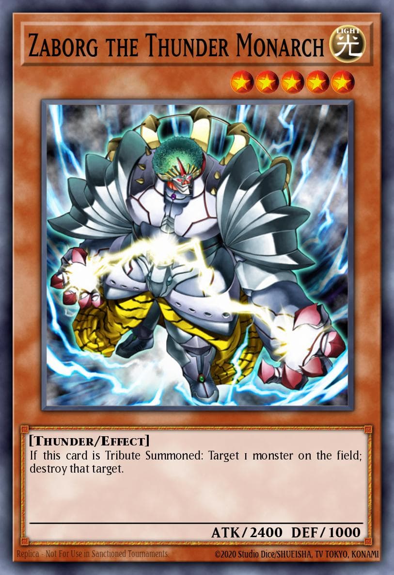 Zaborg the Thunder Monarch #DL09-EN009