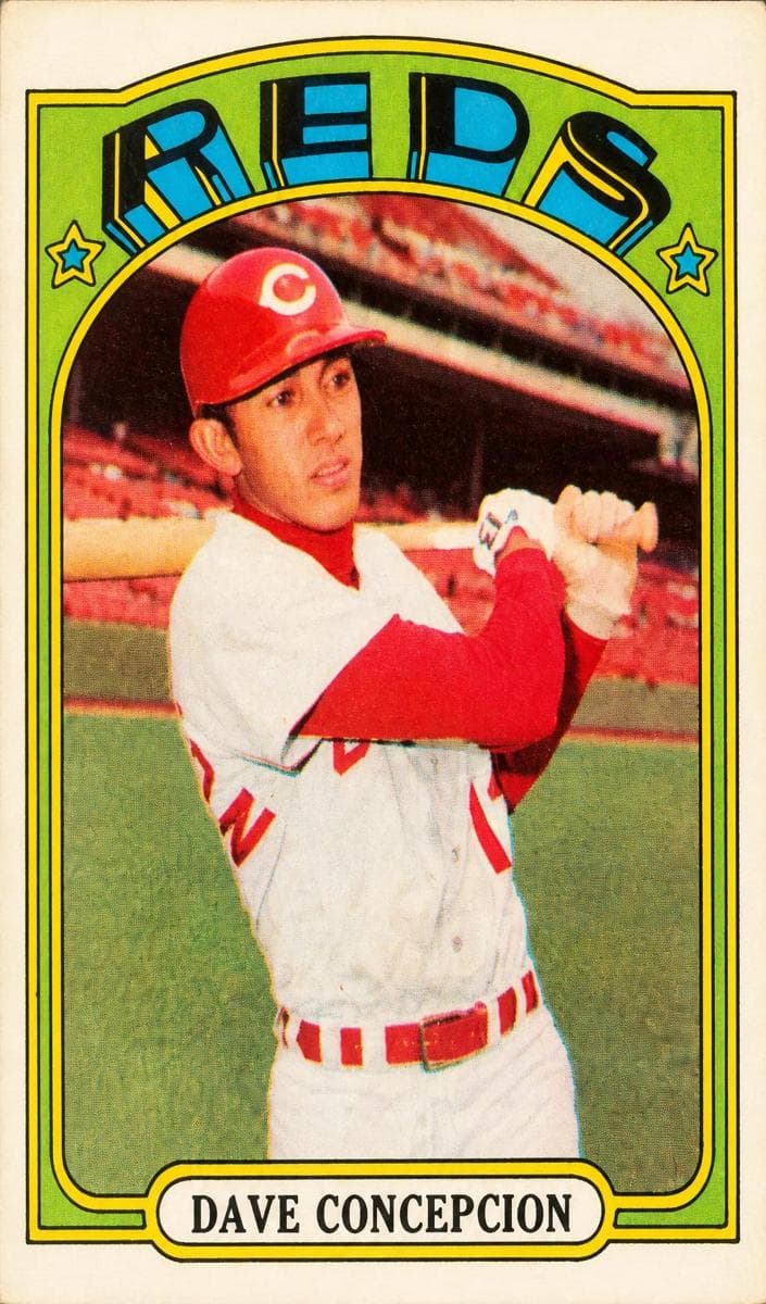 Dave Concepcion 1972 topps O-Pee-Chee
