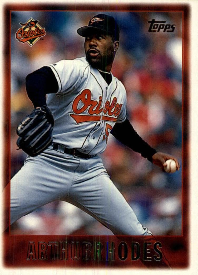 Arthur Rhodes 1997 topps Topps