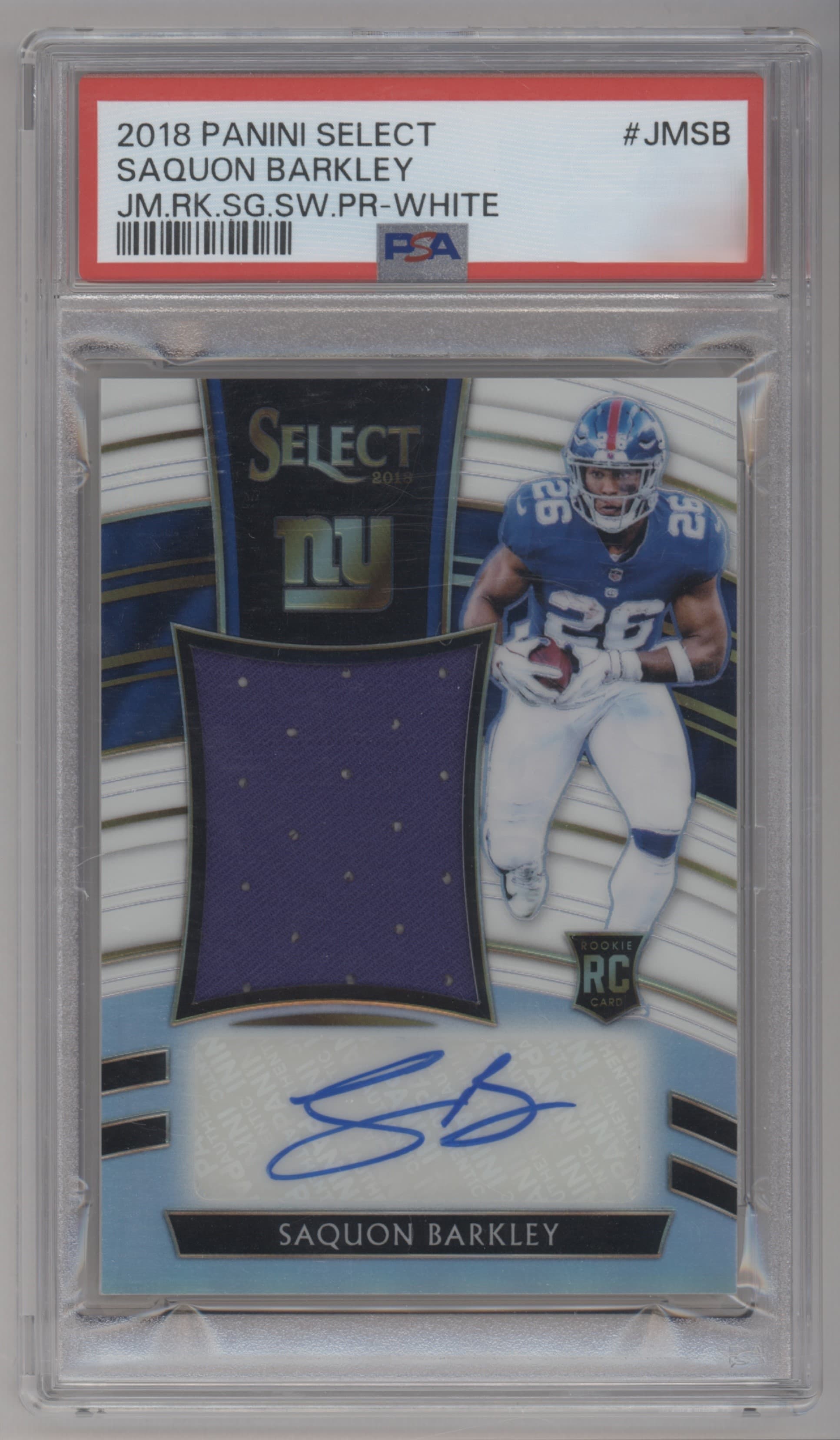 Saquon Barkley 2018 panini