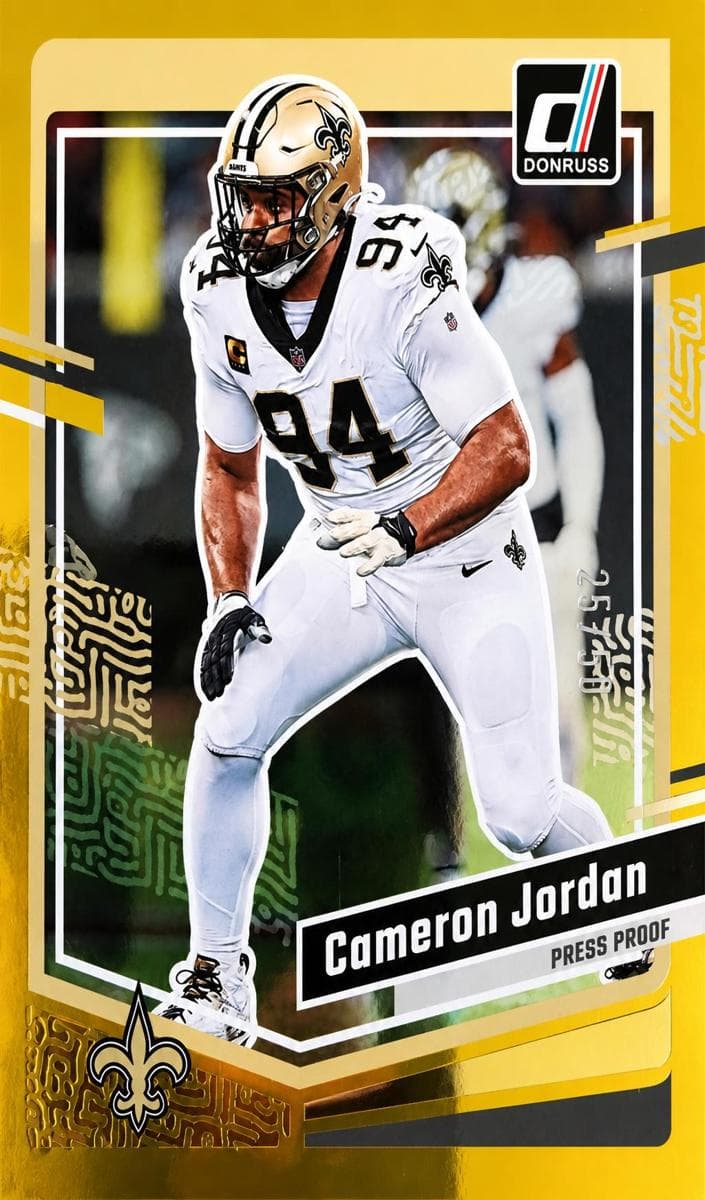 Cameron Jordan 2023 panini Panini Donruss