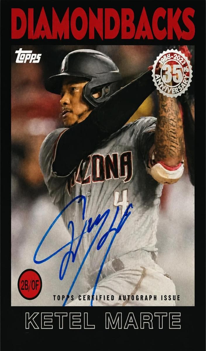 Ketel Marte 2021 topps Topps