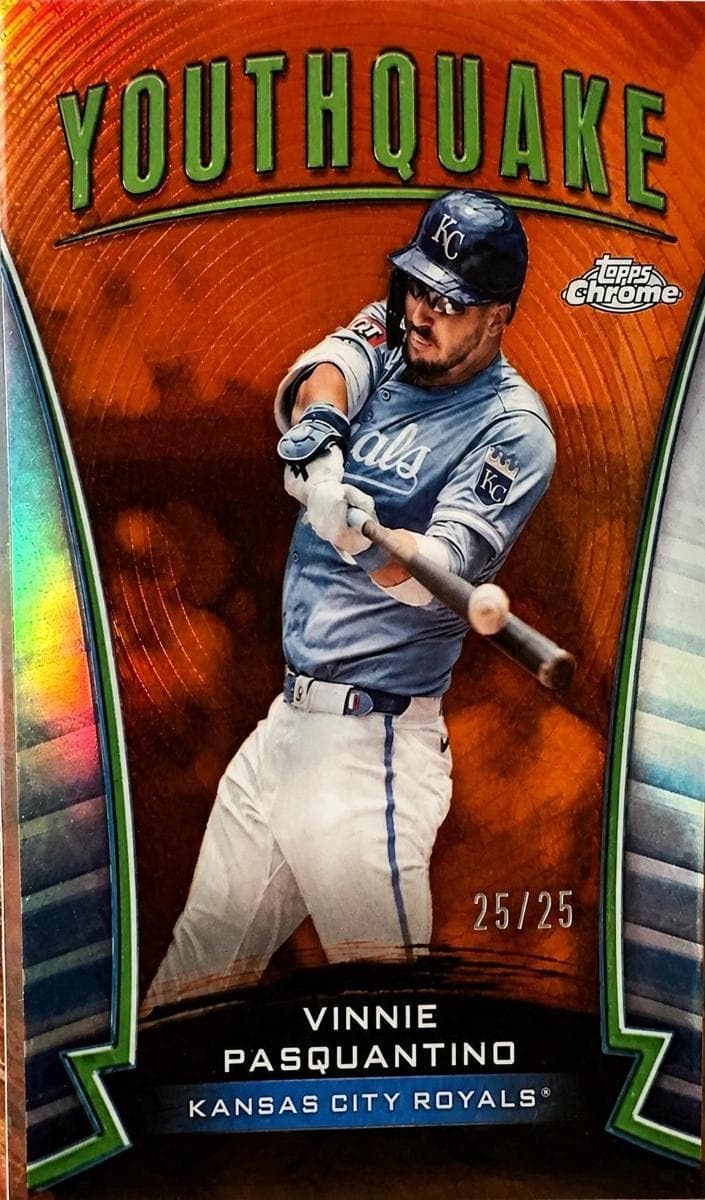 Vinnie Pasquantino 2024 topps Topps Chrome Update
